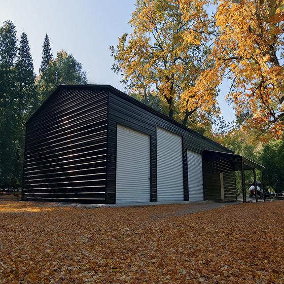 50x100 commercial metal building in Colorado